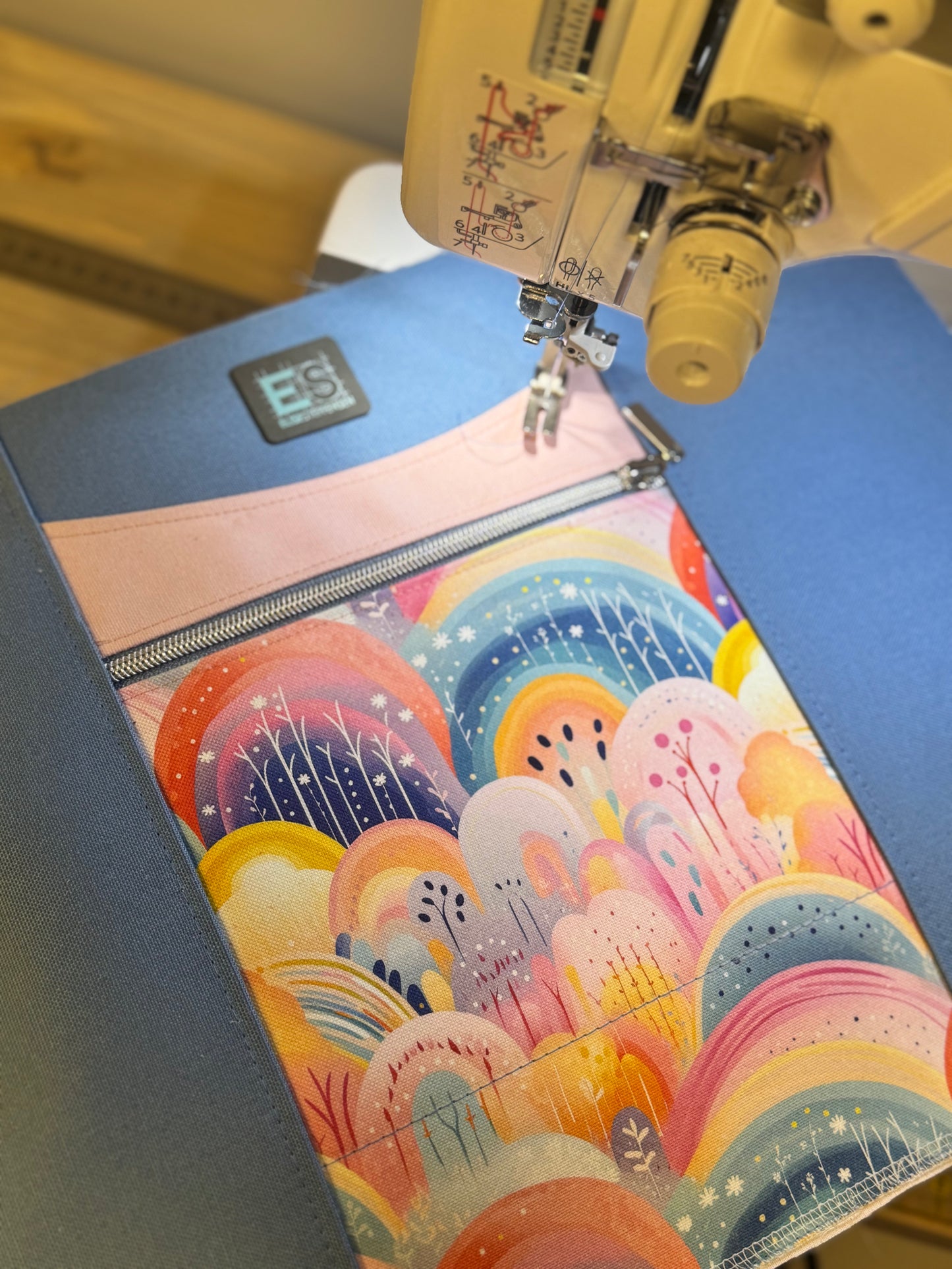 ES Design prosjektveske symønster DIGITALT