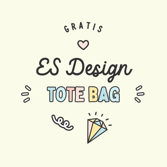GRATIS Mønster ES Design Tote Bag - Digitalt